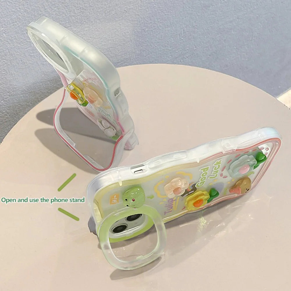 3D Cute Animal Phone Case Holder