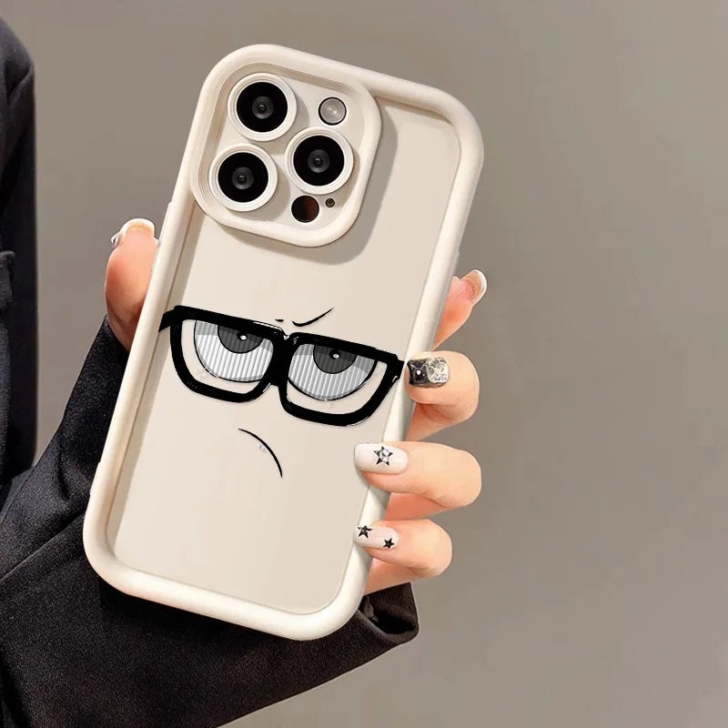 Funny Eyes Painted Phone Case