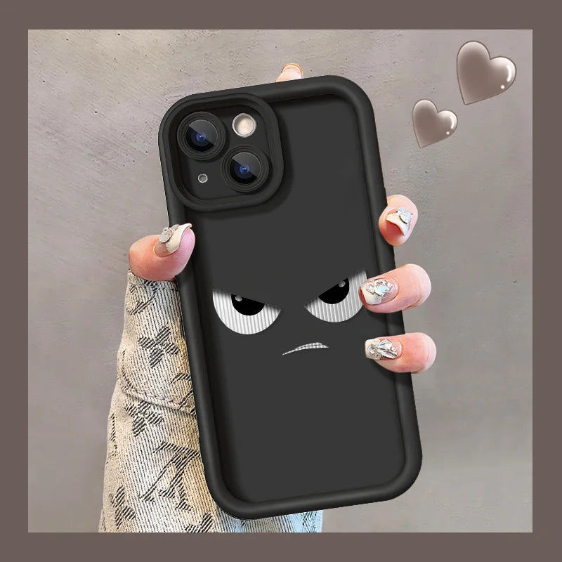 Funny Eyes Painted Phone Case