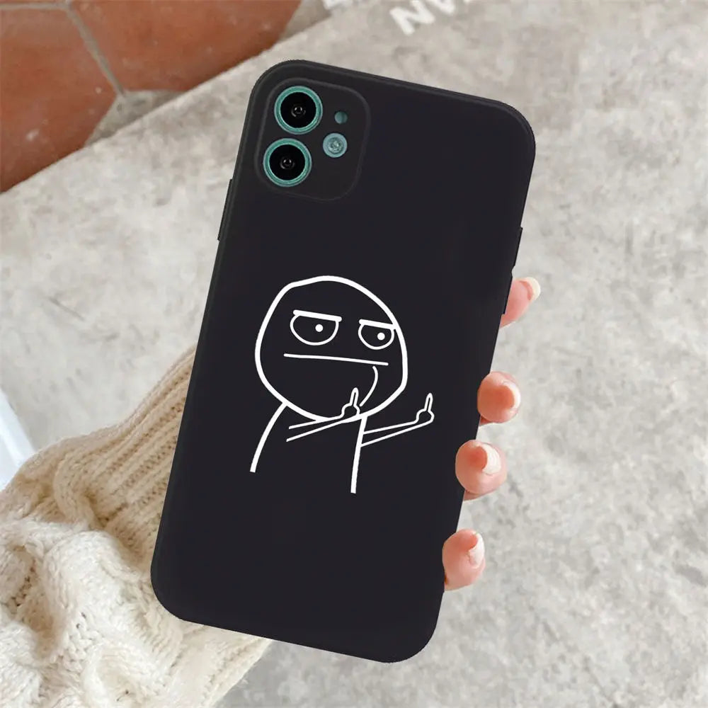 Funny Middle Finger Phone Case