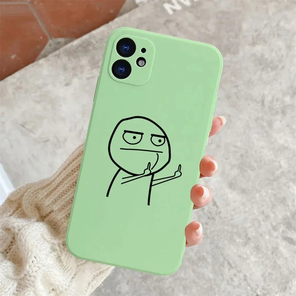 Funny Middle Finger Phone Case