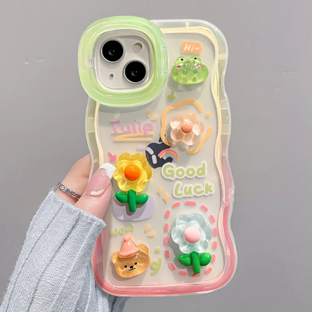 3D Cute Animal Phone Case Holder