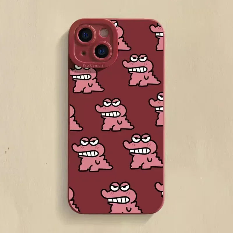 Funny Baby Crocodile Phone Case