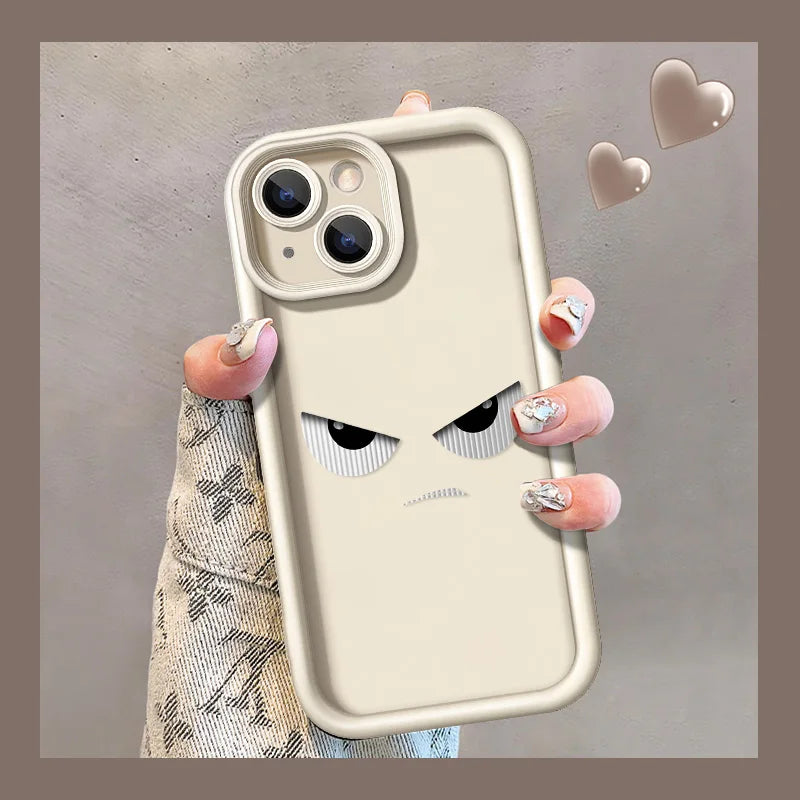 Funny Eyes Painted Phone Case