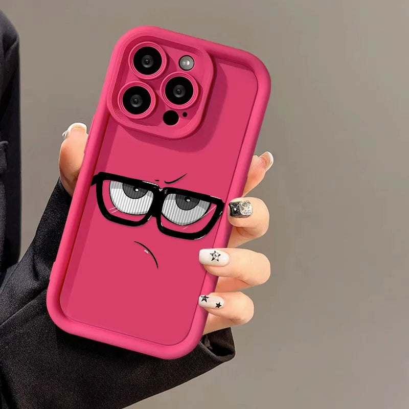 Funny Eyes Painted Phone Case