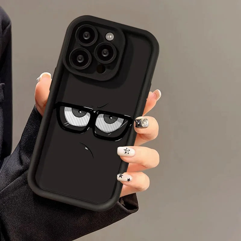 Funny Eyes Painted Phone Case